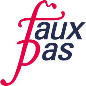 faux pas Logo